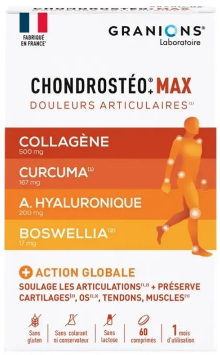 Chondrostéo+ Max Douleurs Articulaires pharmacie en ligne IllicoPharma